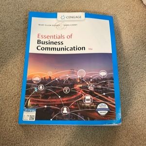 Essentials of Business Communication textbook
